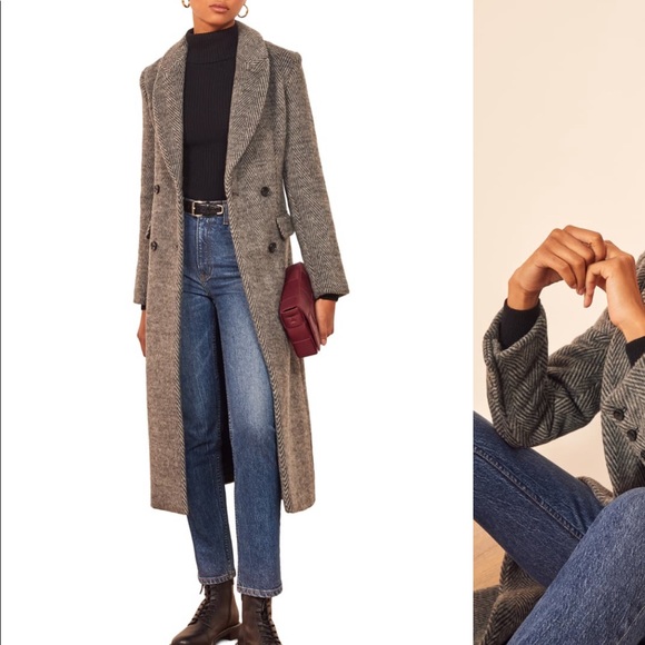 reformation york coat